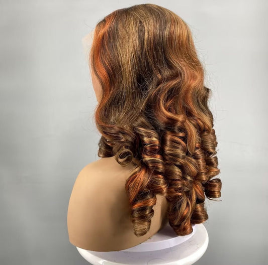 bouncy curly