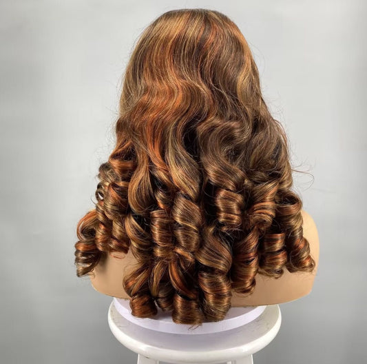 bouncy curly