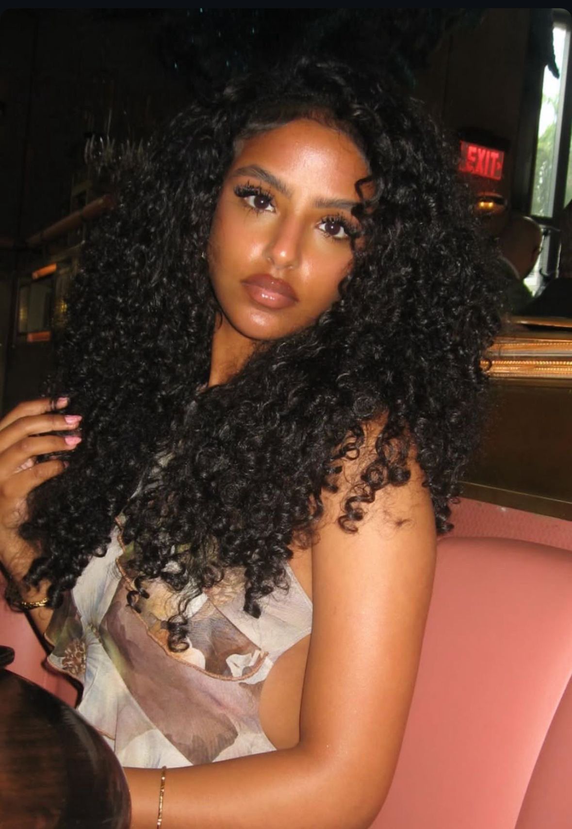 Pixie Curly Half Wig InvisiFit Strap Human Hair Wear Go Glueless Wig for Beginners